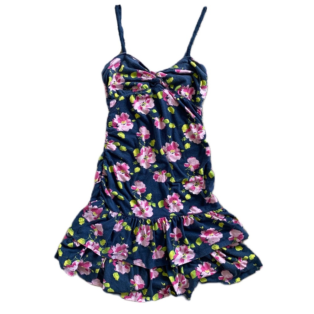 Gilly Hicks Summer Dress S Navy Floral